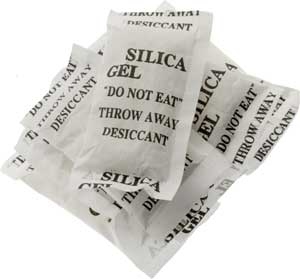 Vrac 20pk x 1gr Gel de Silice Dessiccant Sachet Sachet Absorbeur d’humidité  38x35mm