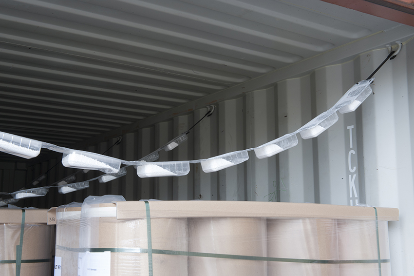Déshydratants de containers maritimes - Logistiquet et exportation