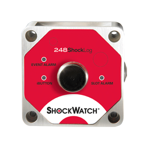 Shocklog 248. Data logger. Indicateur de choc. Enregistreur de Choc. Température et humidité.  Shockwatch. Sercalia