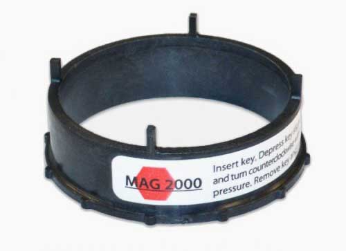 Mag 2000. Indicador de impacto. Sencillo y reutilizable para mercancias superiores a 225Kg. Sercalia