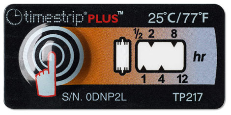 Indicador de temperatura Timestrip Plus. Controlador indicador de temperatura. Sercalia