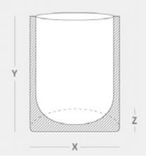 Beutel Doypack aus Aluminium - Sercalia