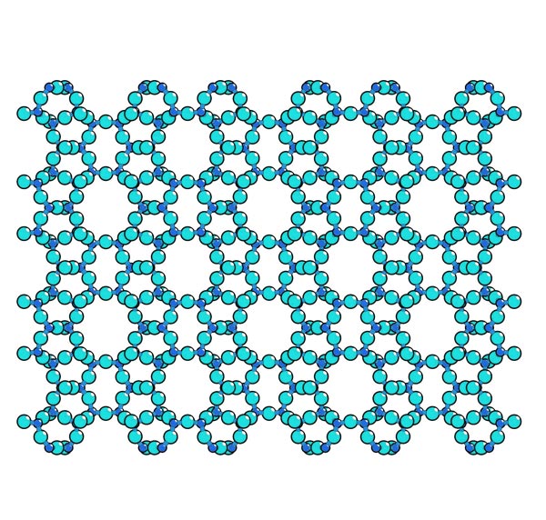 Zeolite. Zeolites molecular composition Zeolites. Sercalia