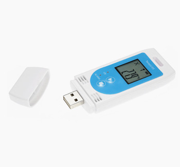 Temperature humidity data logger. TEMP U03. Temperature  data logger. Sercalia