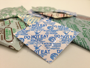 Oxygen absorbers. Ageless oxygen absorber. Oxygen packets. Sercalia