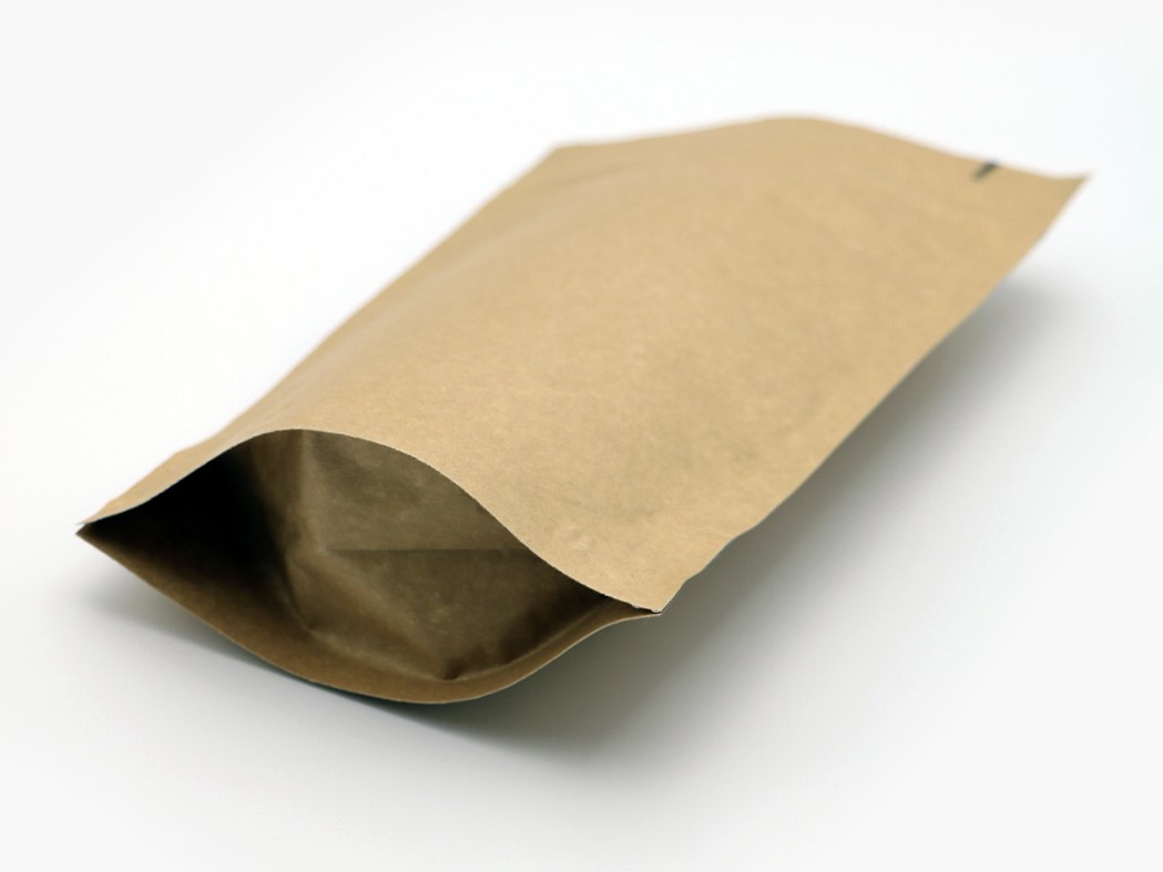 DoyPack kraft.  Sac zipper. Sac kraft.  Aluminium packaging - Sercalia