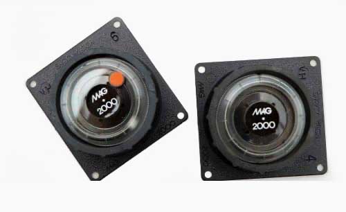 MAG2000. Shockwatch indicator. Selection guide. 4G (20-25T) to 20G (0,5-1T) Supplied in boxes of 12u. - Sercalia