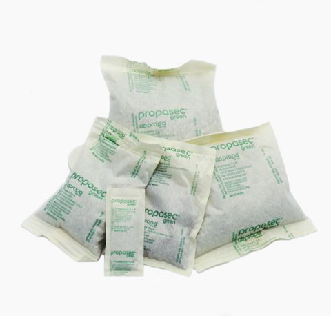 Propasec Green. Argile déshydratante éco-durable. Absorbeur humidité.  Sercalia