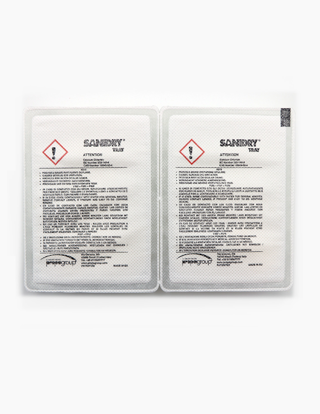 Sachet deshydratant. Absorbeur humidité. Sanidry . Dessicant - Sercalia