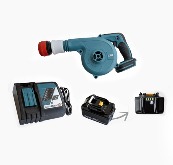 Makita Air gun for Airbags. Dunnage bags. Sercalia