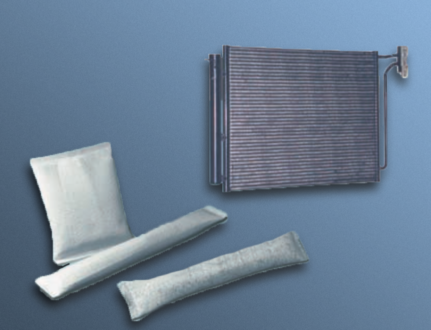 bolsas desecantes para refrigeración en automoción. Absorbentes - Sercalia