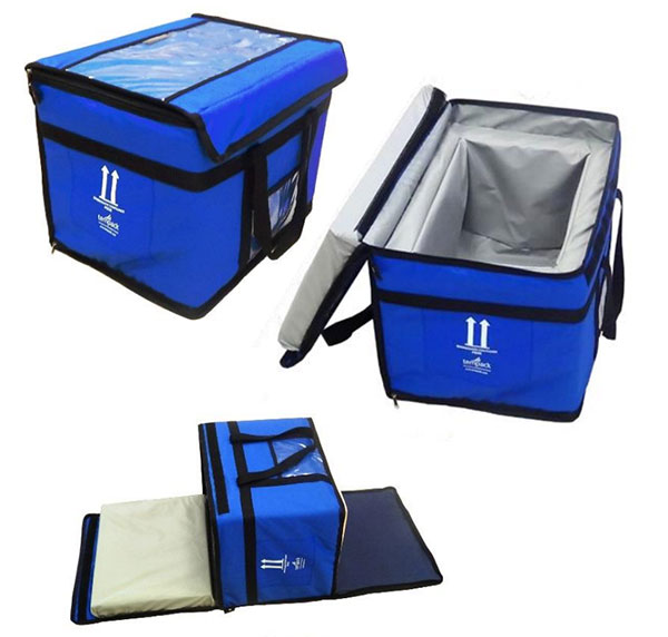 Thermal bag. Diagnosach insulated container. Lightest and strongest reusable insulated bag. Sercalia