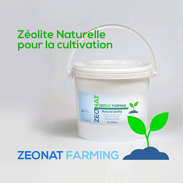 Zéolite Naturelle pour la cultivation ZEONAT FARMING