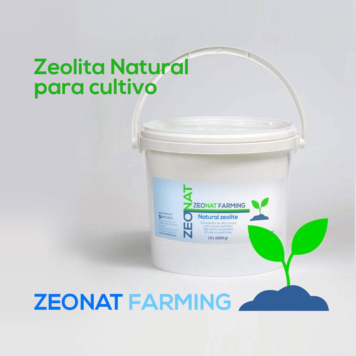 Zeolita Natural Desecante y captador de